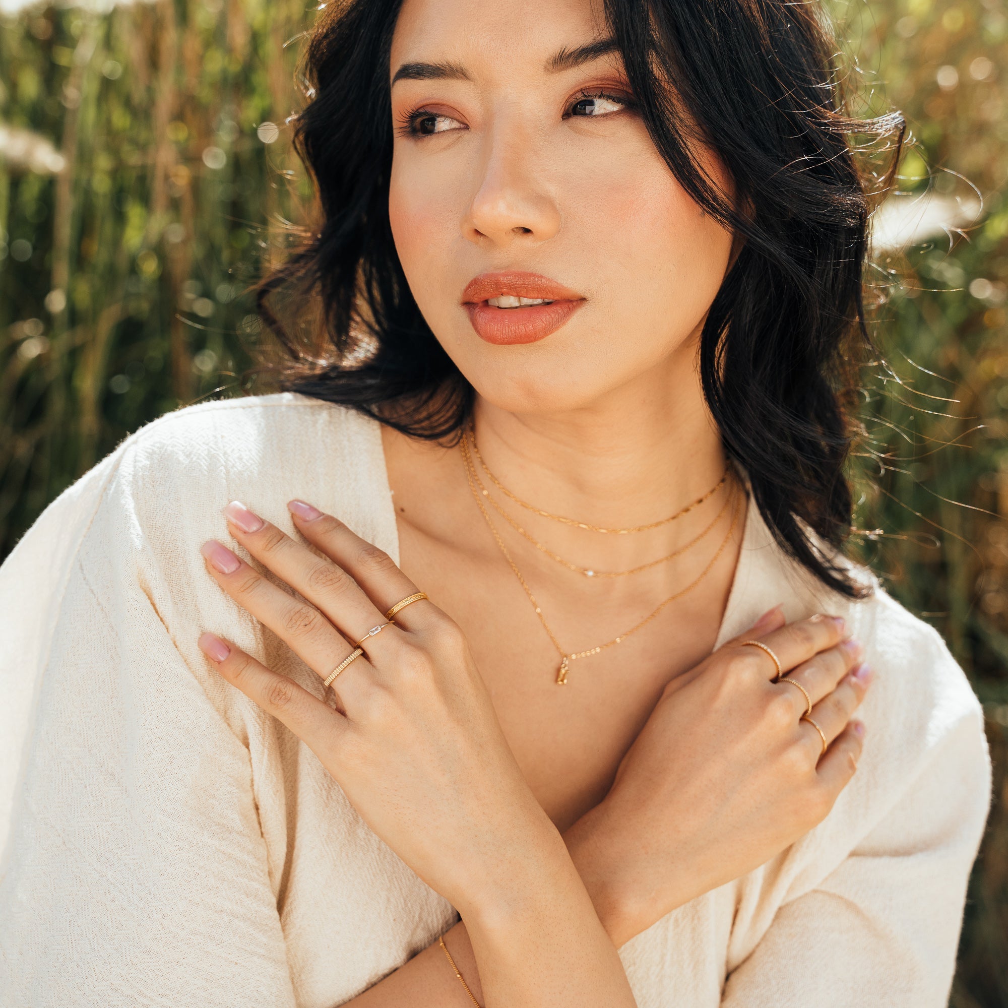 Filigree Band Ring | Simple & Dainty Jewelry