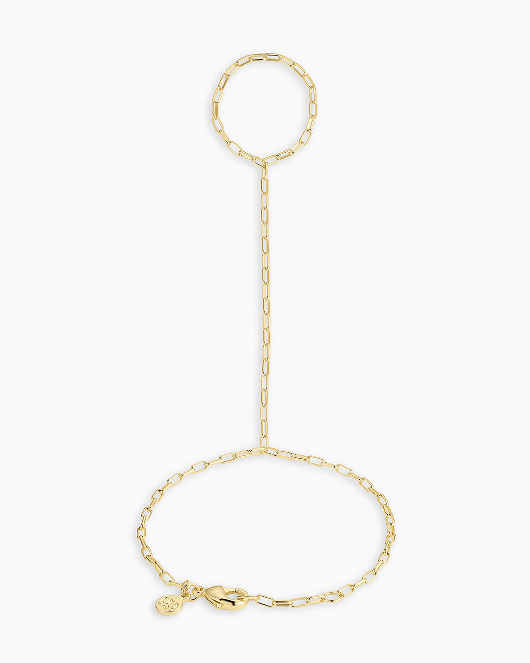 A single green leaf against a white background.