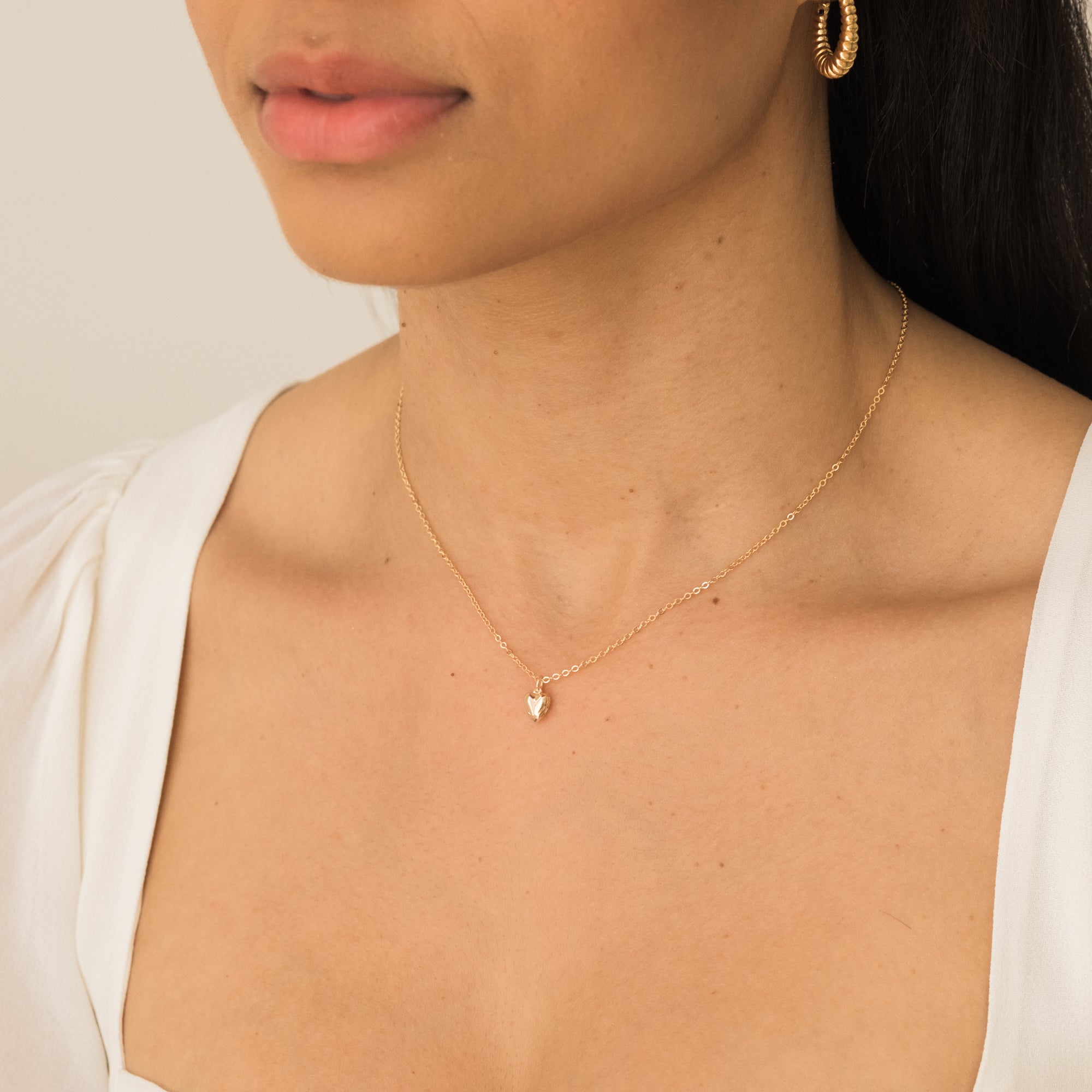 Tiny Heart Necklace | Simple & Dainty Jewelry