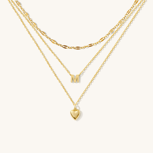 Layered Necklace Set #1 | Simple & Dainty Jewelry
