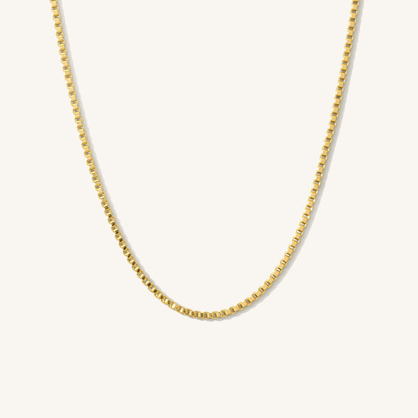 Box Chain Necklace | Simple & Dainty Jewelry
