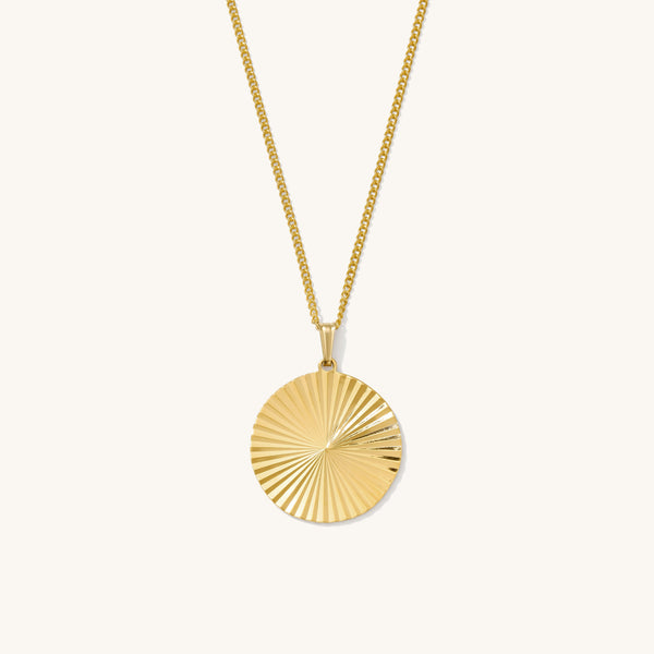 Sunburst Pendant Necklace | Simple & Dainty Jewelry