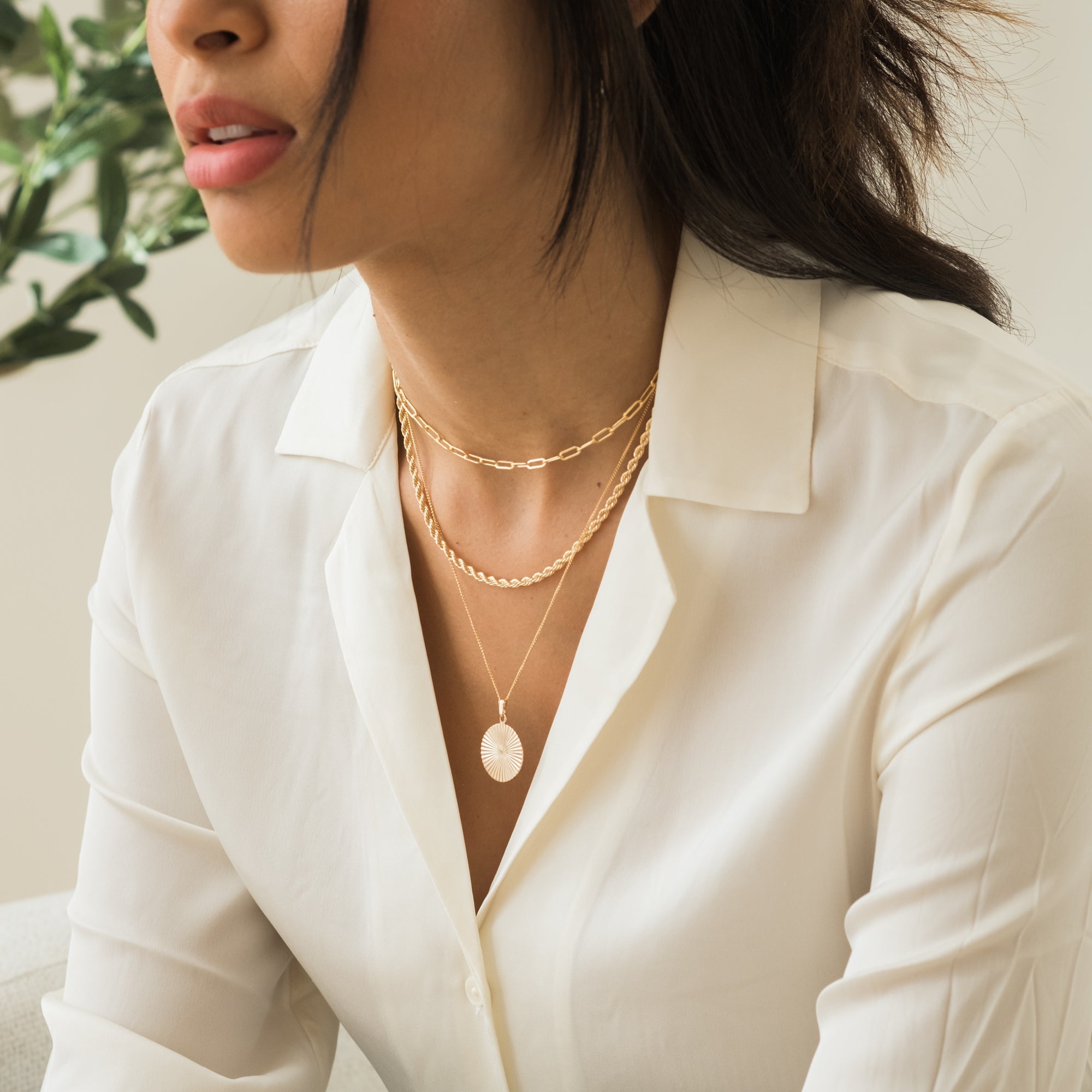 Sunburst Pendant Necklace | Simple & Dainty Jewelry
