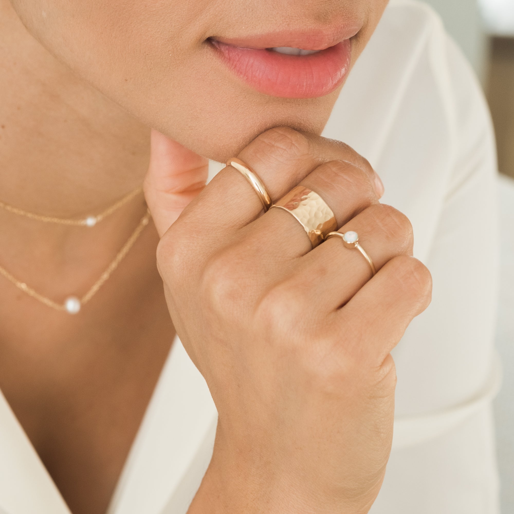 Thick Band Ring | Simple & Dainty Jewelry
