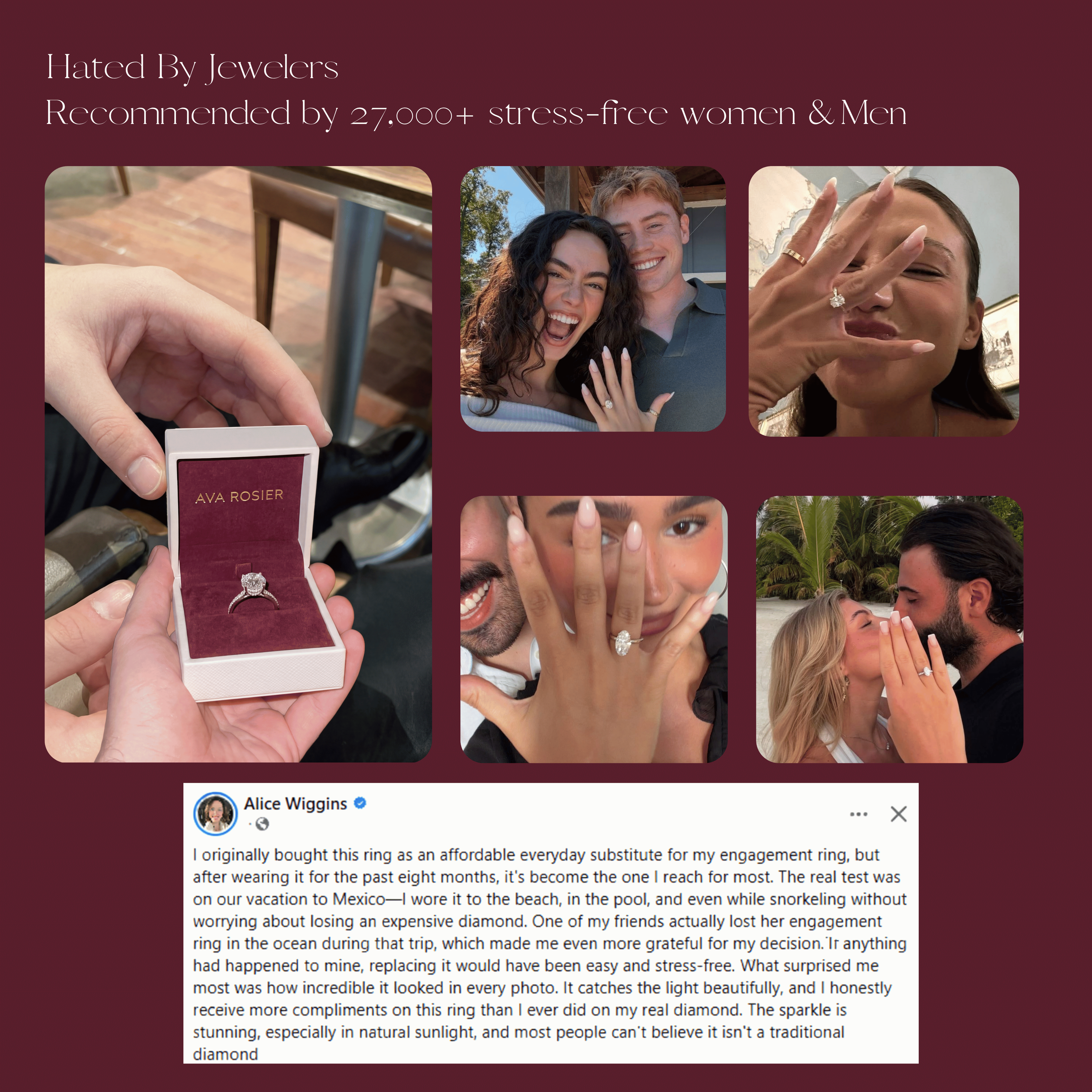 Everbloom Moissanite ring