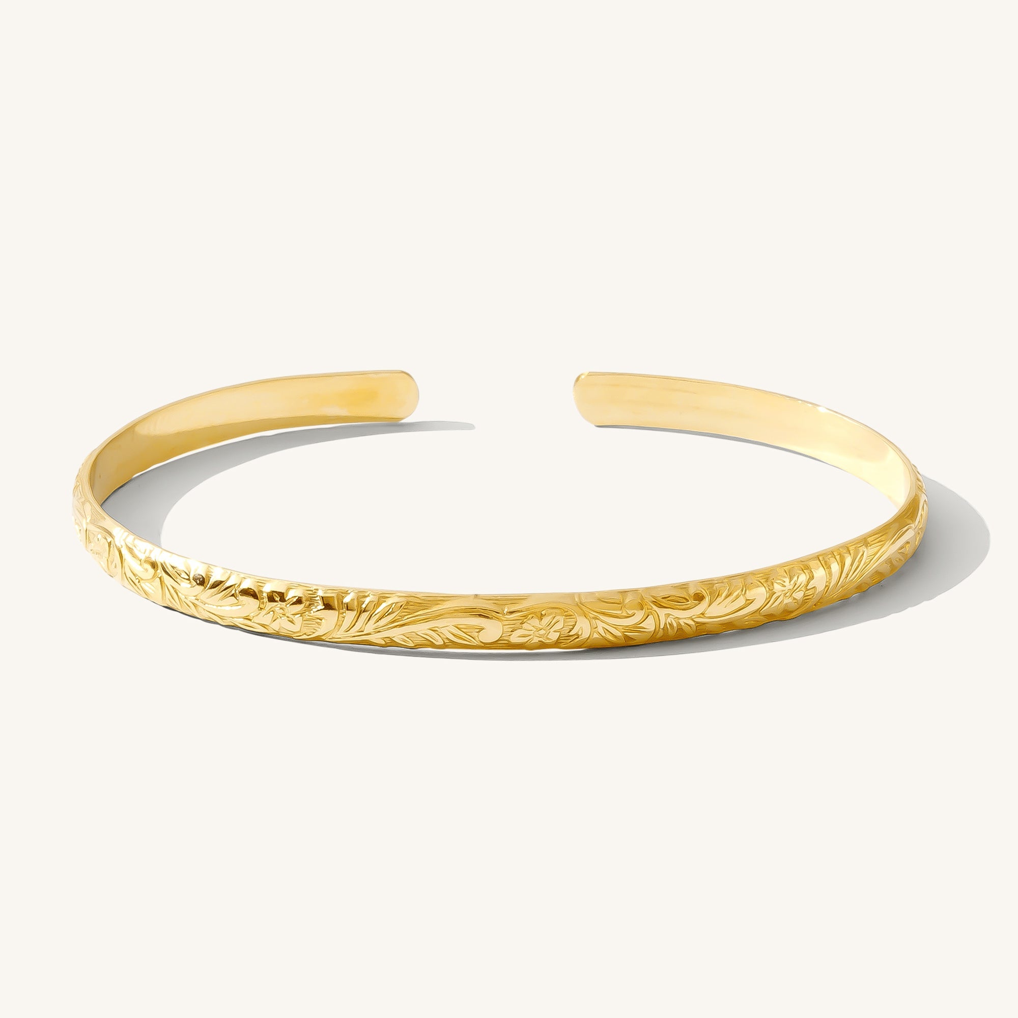 Flower Cuff Bracelet | Simple & Dainty Jewelry