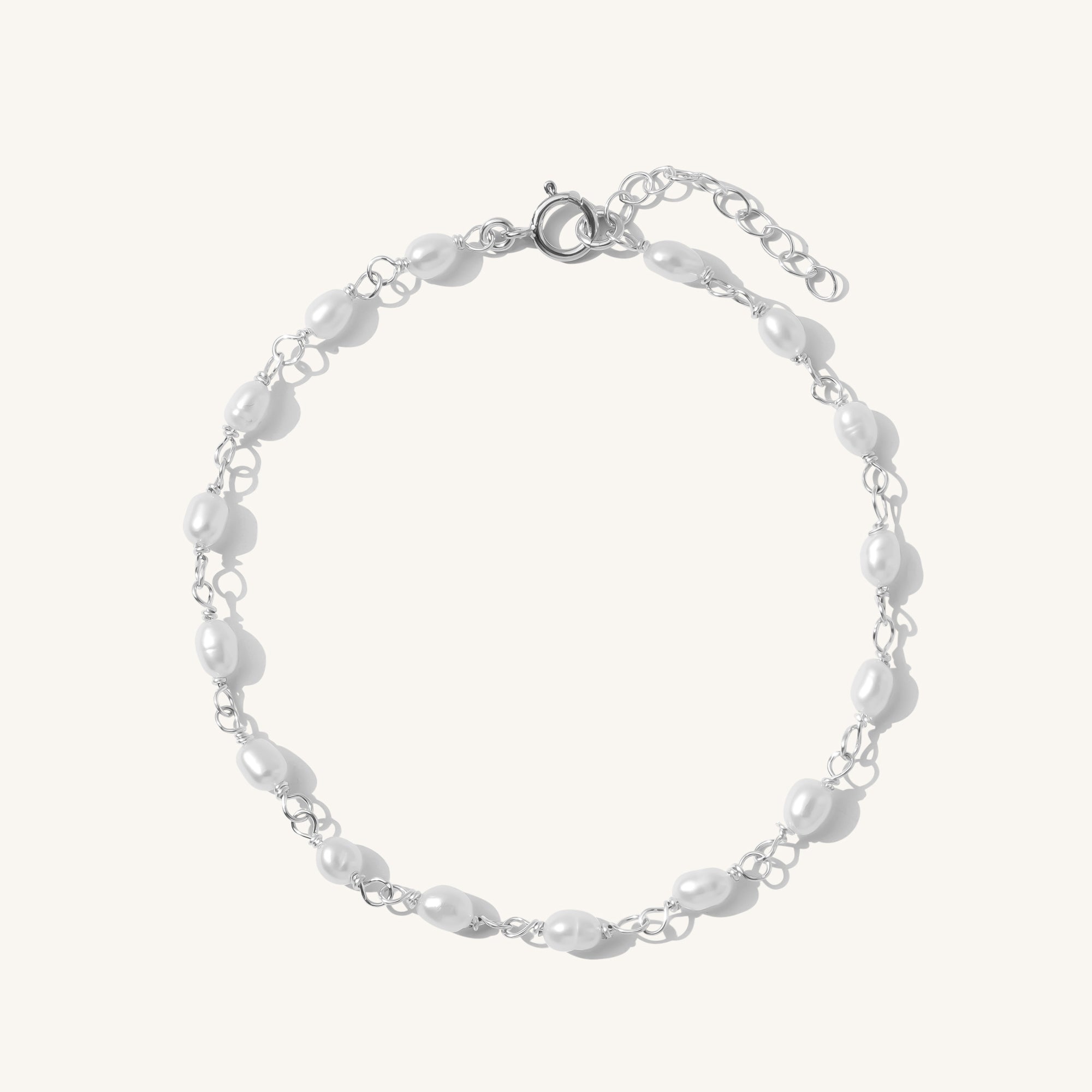 Pearl Chain Bracelet | Simple & Dainty Jewelry