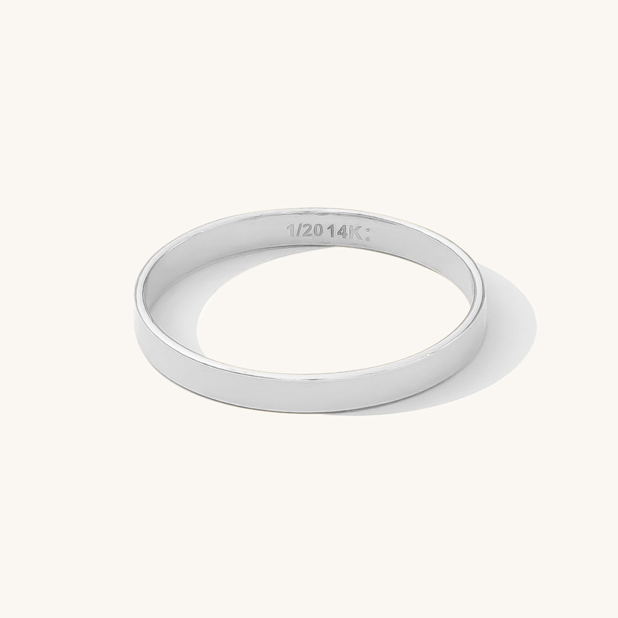 Flat Band Ring | Simple & Dainty Jewelry