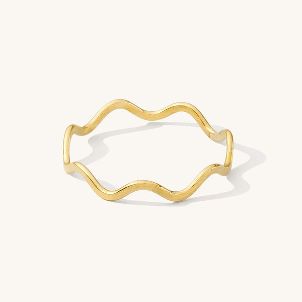 Wavy Ring | Simple & Dainty Jewelry